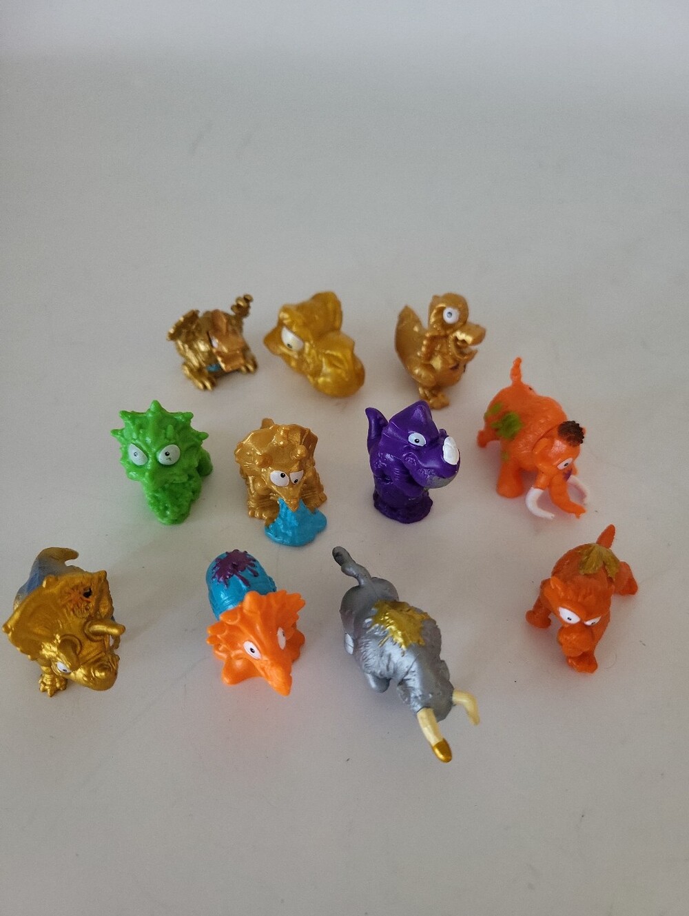 Zuru Smashers Dino Island Mini Figures Mix Lot Of 11 Gold Rare